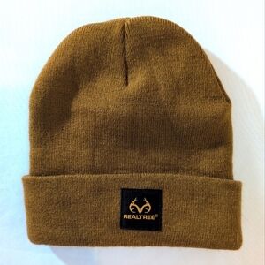 Realtree Beanie Toque Adult One Size Knit 100% Acrylic Fish Hunt Camp Ski